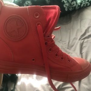 Red converse